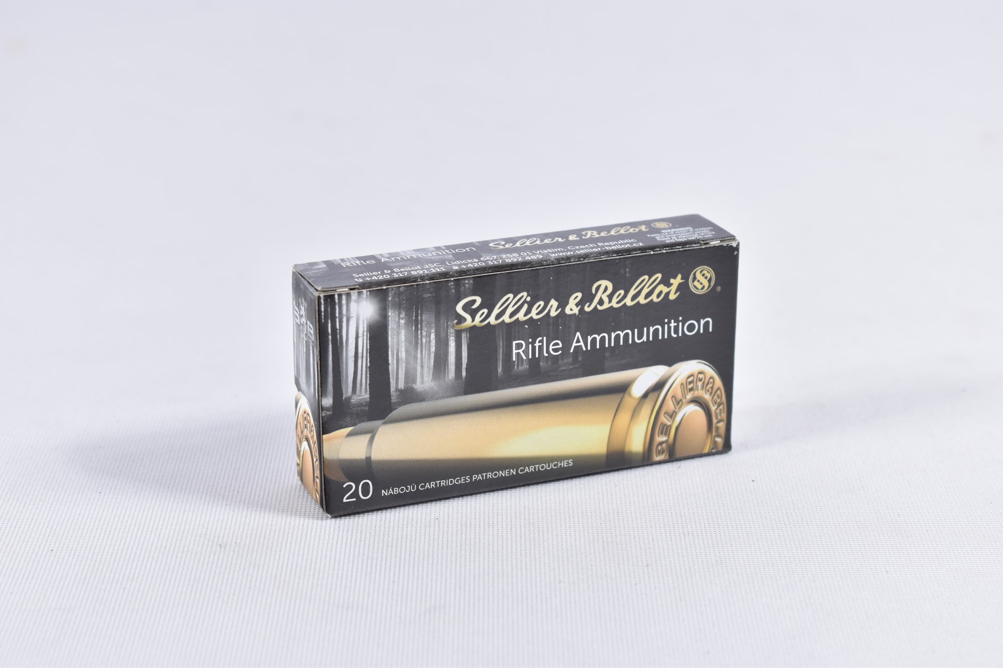 Sellier & Bellot .22 Hornet SP 45grs / 2