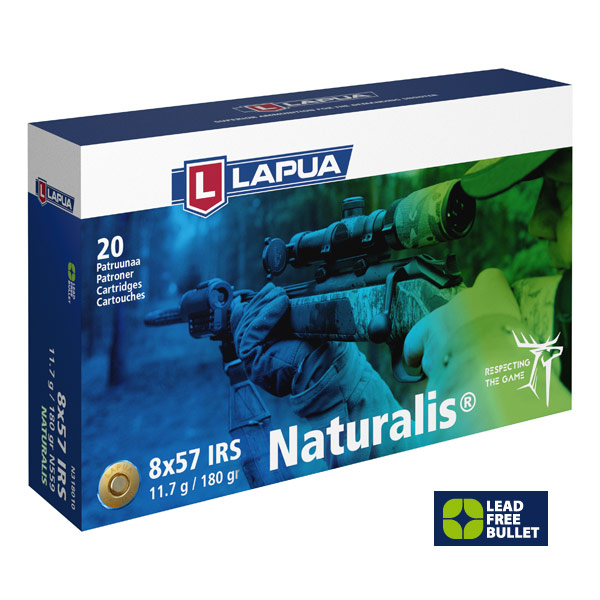 Lapua 8x57JRS Naturalis 180grs / 11