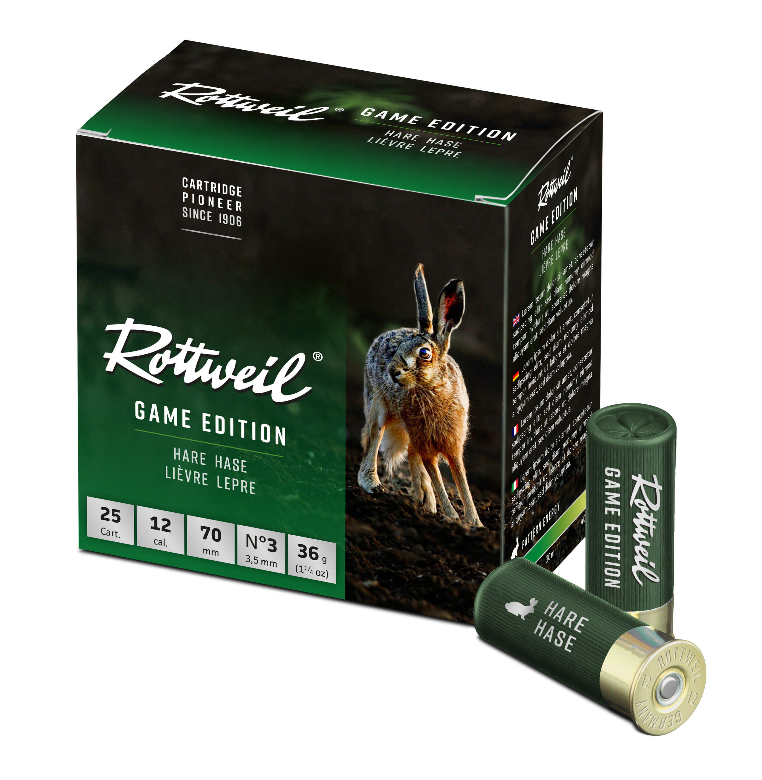 Rottweil 12/70 Game Hase 3