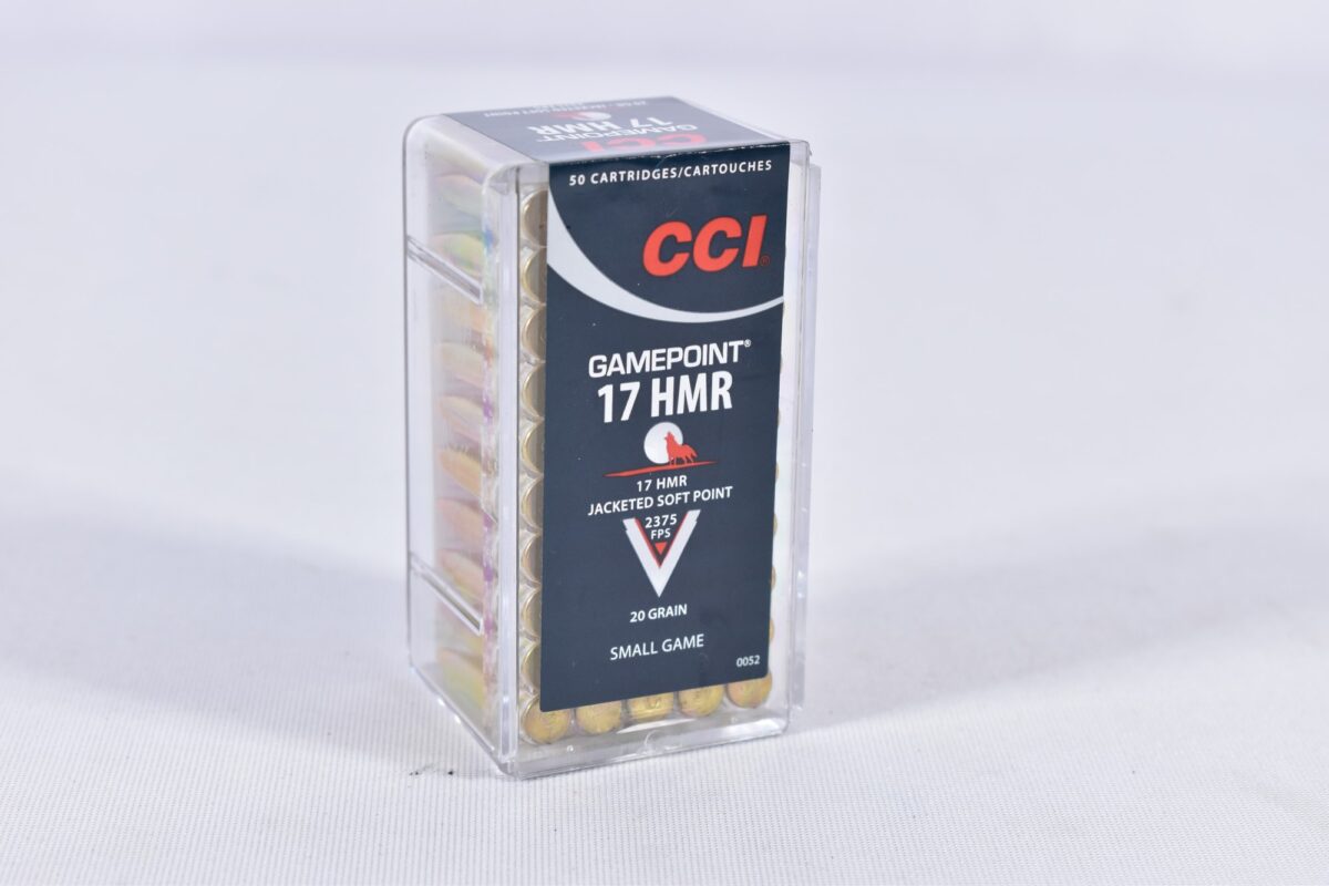 CCI .17 HMR Gamepoint JSP 20grs / 1 CCI .17 HMR Gamepoint JSP 20grs / 1