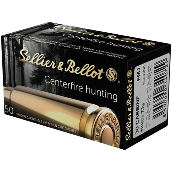 Sellier & Bellot .30 Carbine VM 110grs / 7