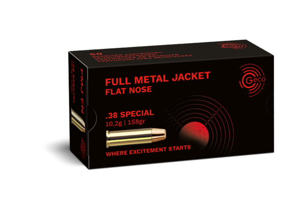 Geco .38 Special VM-Flachkopf 158grs / 10