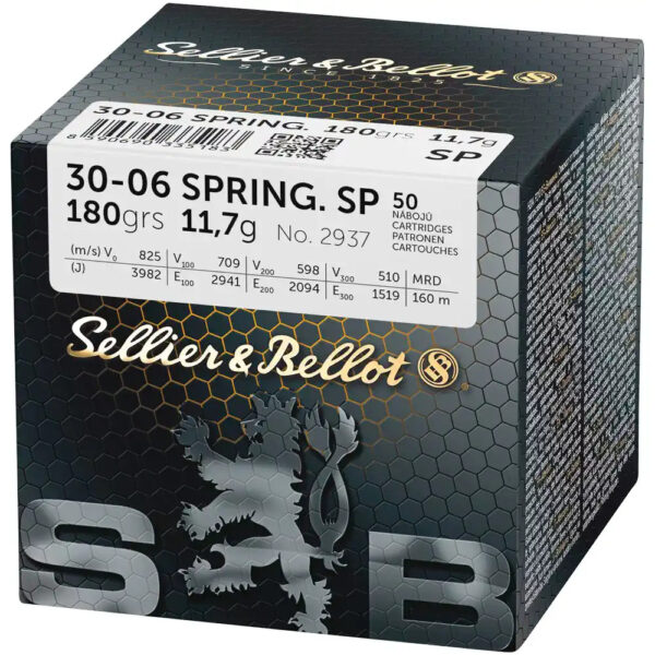 Sellier & Bellot .30-06 Spring SP 180grs / 11