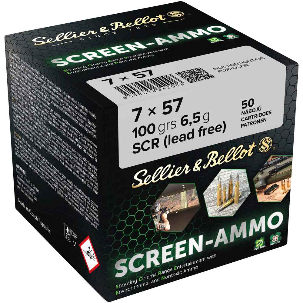 Sellier & Bellot 7x57 Screen-Ammo 100grs / 6