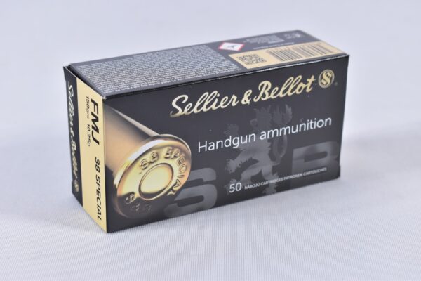 Sellier & Bellot .38 Special FMJ 158grs / 10