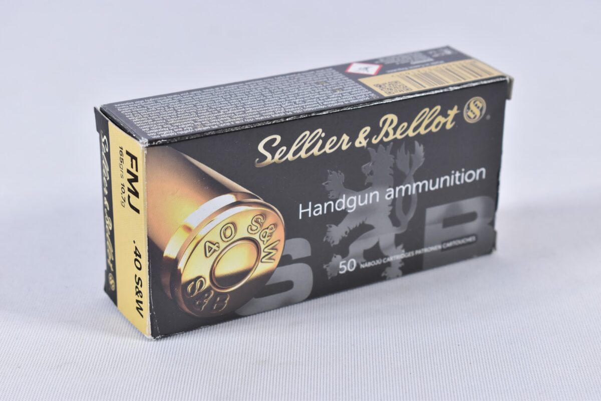 Sellier & Bellot .40 S&W FMJ 165grs / 10 Sellier & Bellot .40 S&W FMJ 165grs / 10