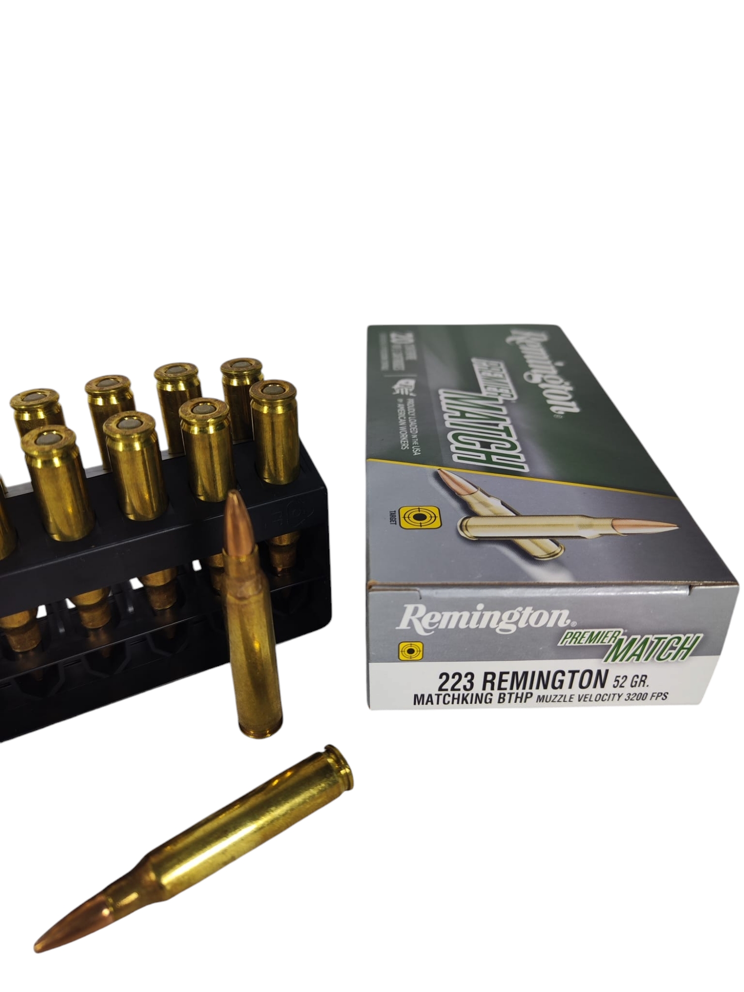 Remington .223 Rem Premier Match BTHP 52grs / 3