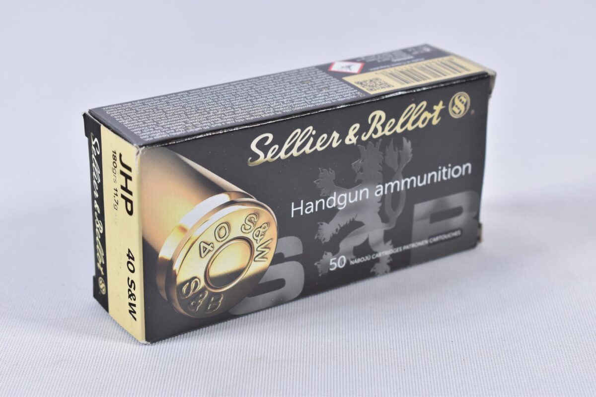 Sellier & Bellot .40 S&W JHP 180grs / 11 Sellier & Bellot .40 S&W JHP 180grs / 11