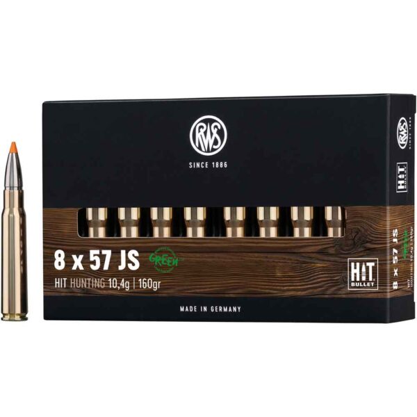 RWS 8x57JS HIT 160grs / 10