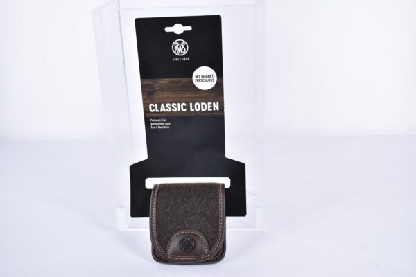 RWS Patronenetui Loden Braun​ klein Zubehör