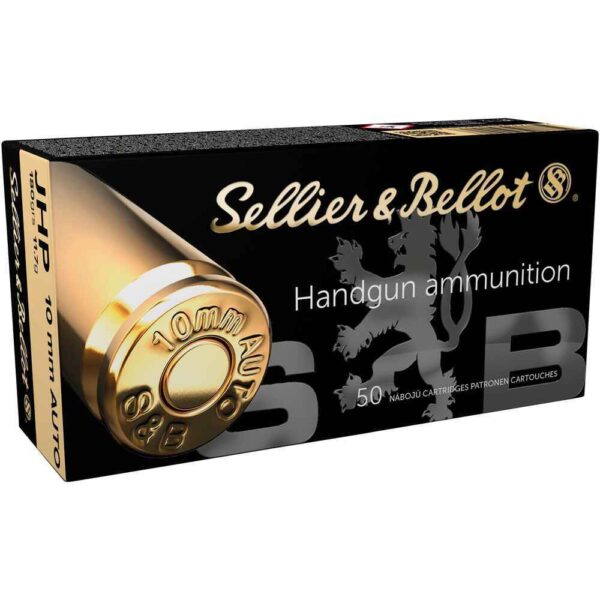 Sellier & Bellot 10mm Auto JHP 180grs / 11