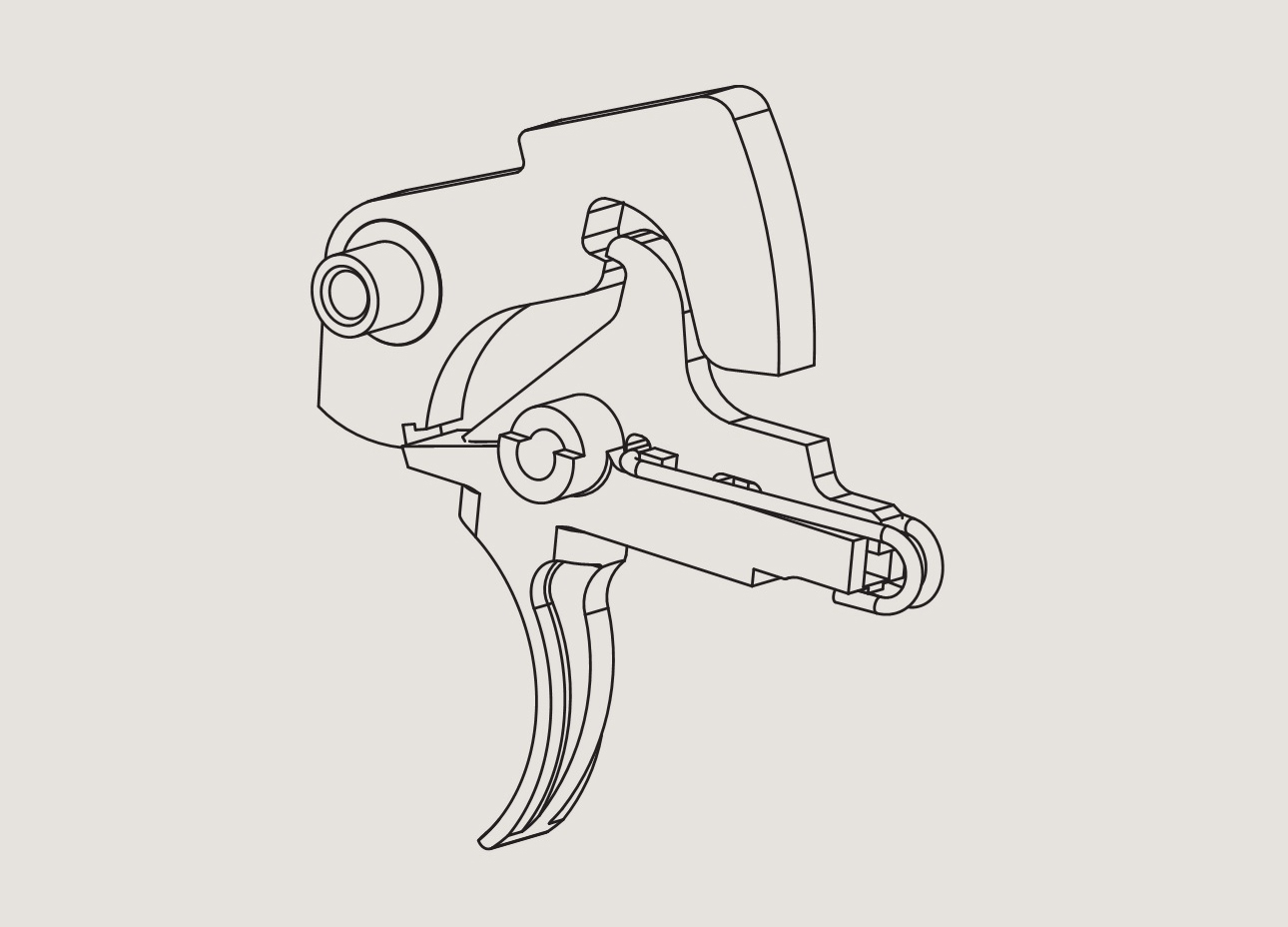 Haenel Matchabzug 1500g​ für Haenel CR223 Abzug