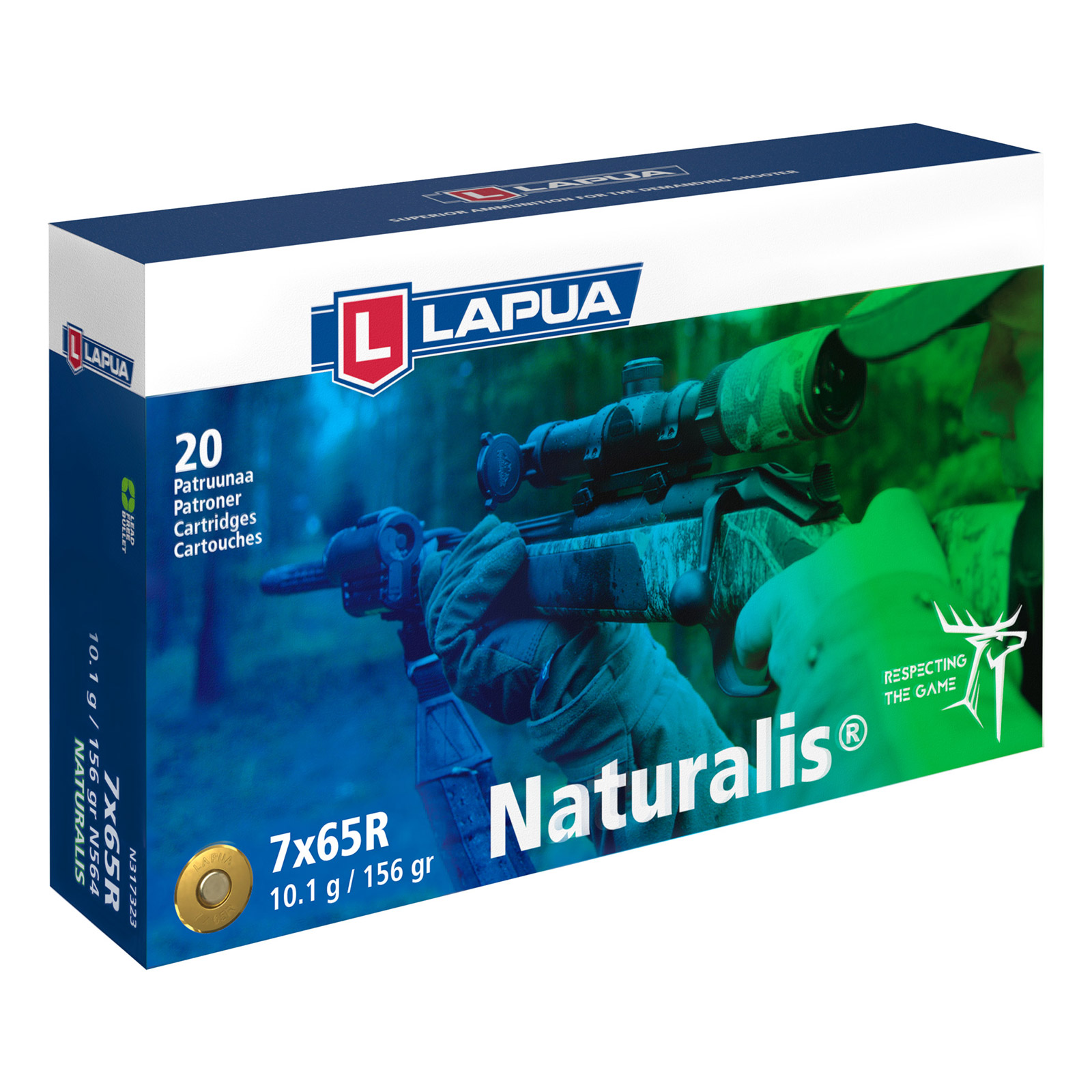 Lapua 7x65R Naturalis 156grs / 10