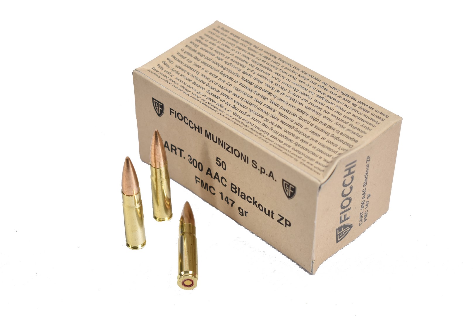 Fiocchi .300 AAC Blackout FMC 147grs / 9