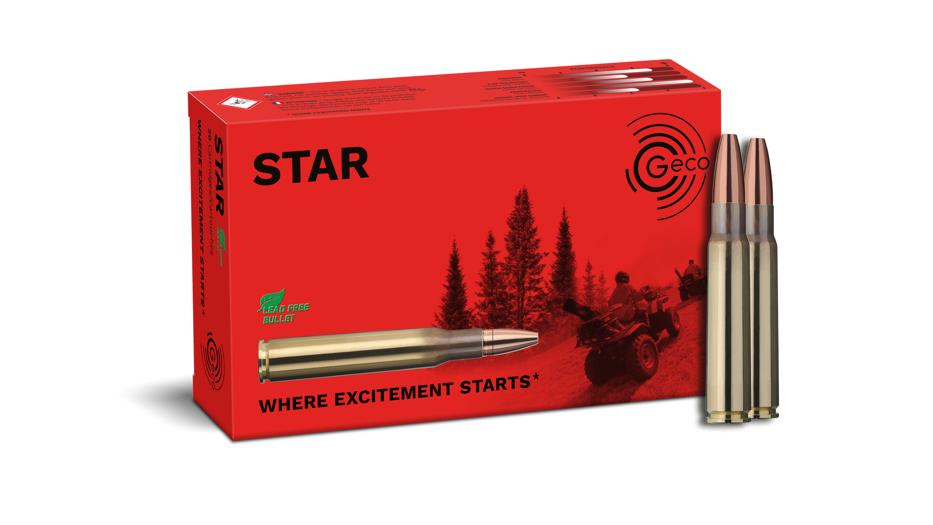 Geco 8x57JS STAR 160grs / 10 Geco 8x57JS STAR 160grs / 10