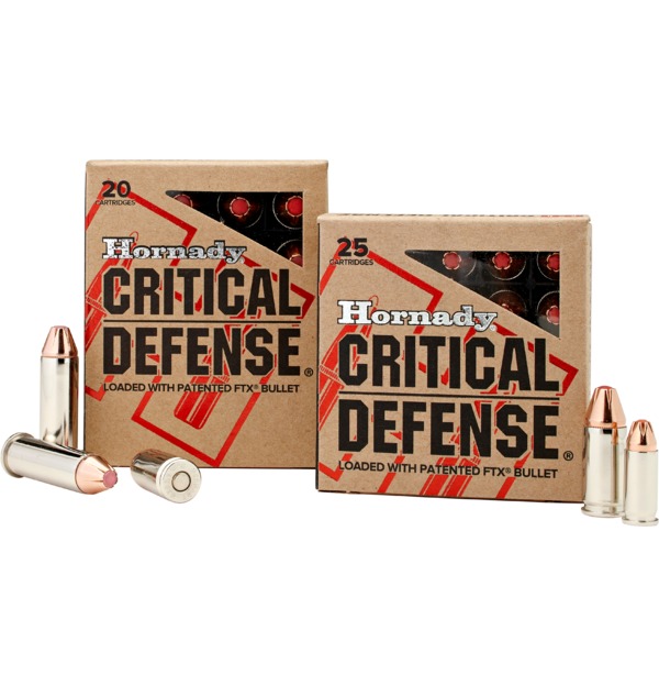 Hornady .45 Auto Critical Defence 185grs / 12