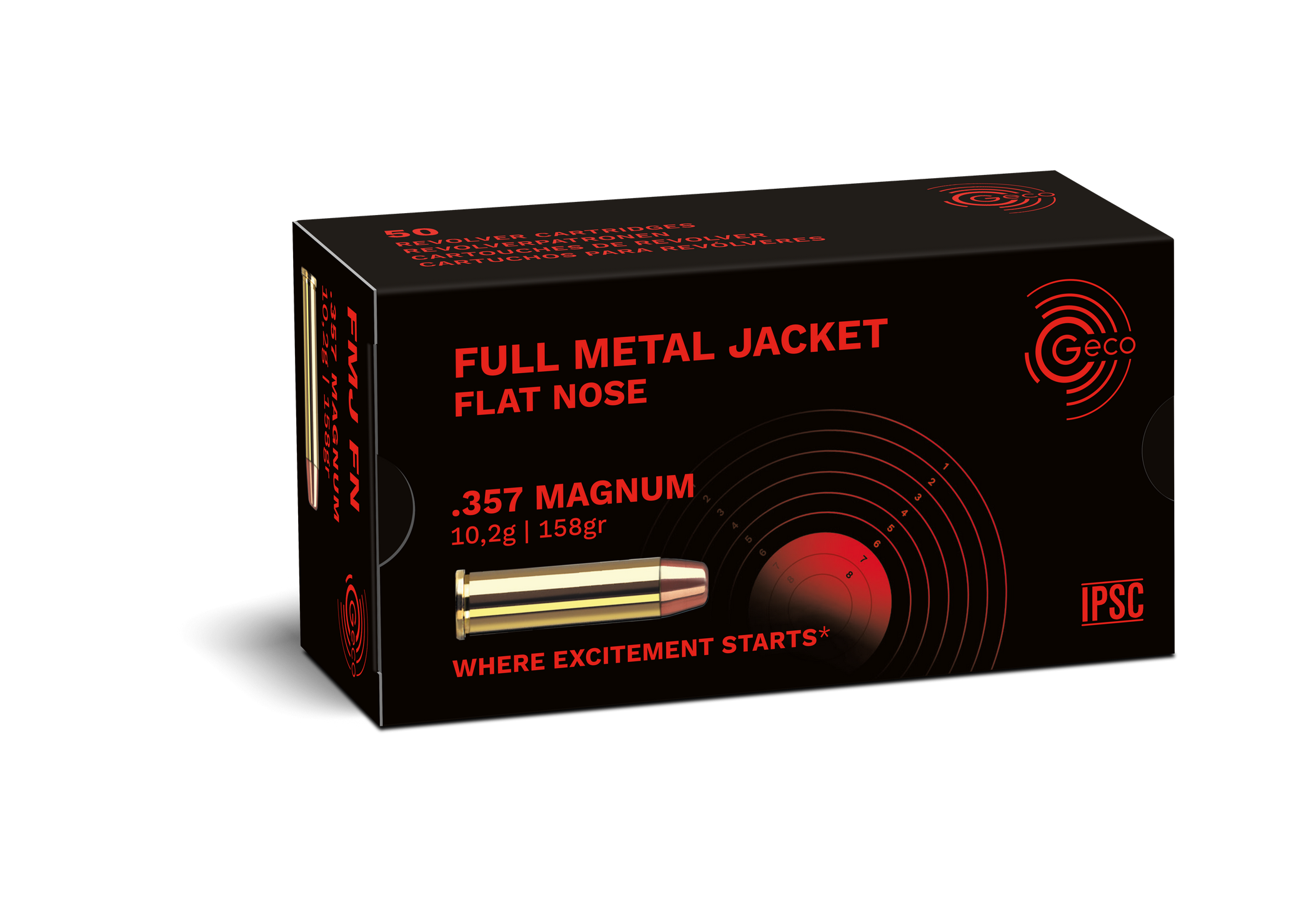 Geco .357 Mag VM FK 158grs / 10