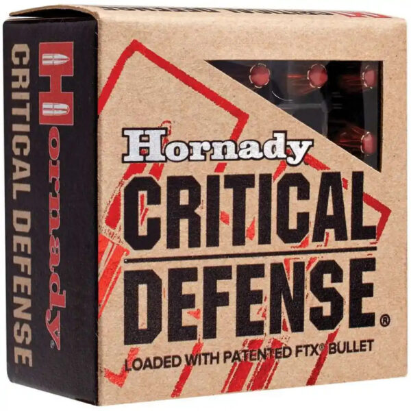 Hornady .40 S&W FTX Critical 165grs / 10