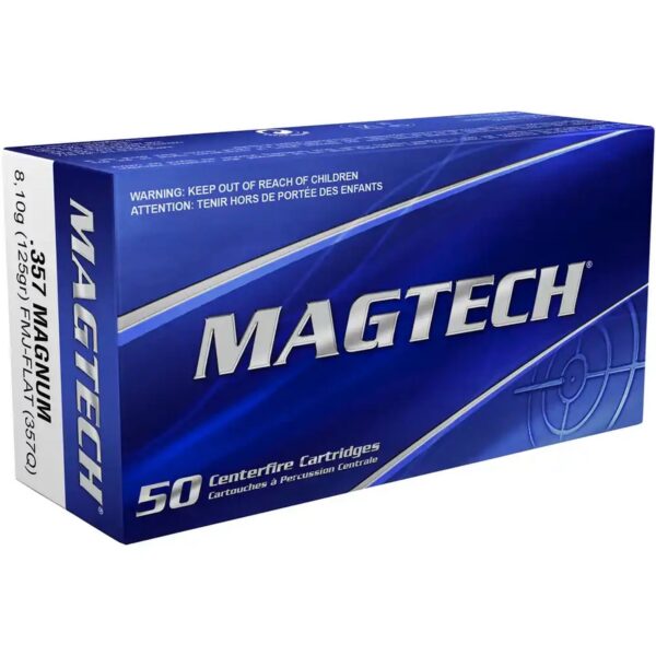 Magtech .357 Mag FMJ FL 125grs / 8