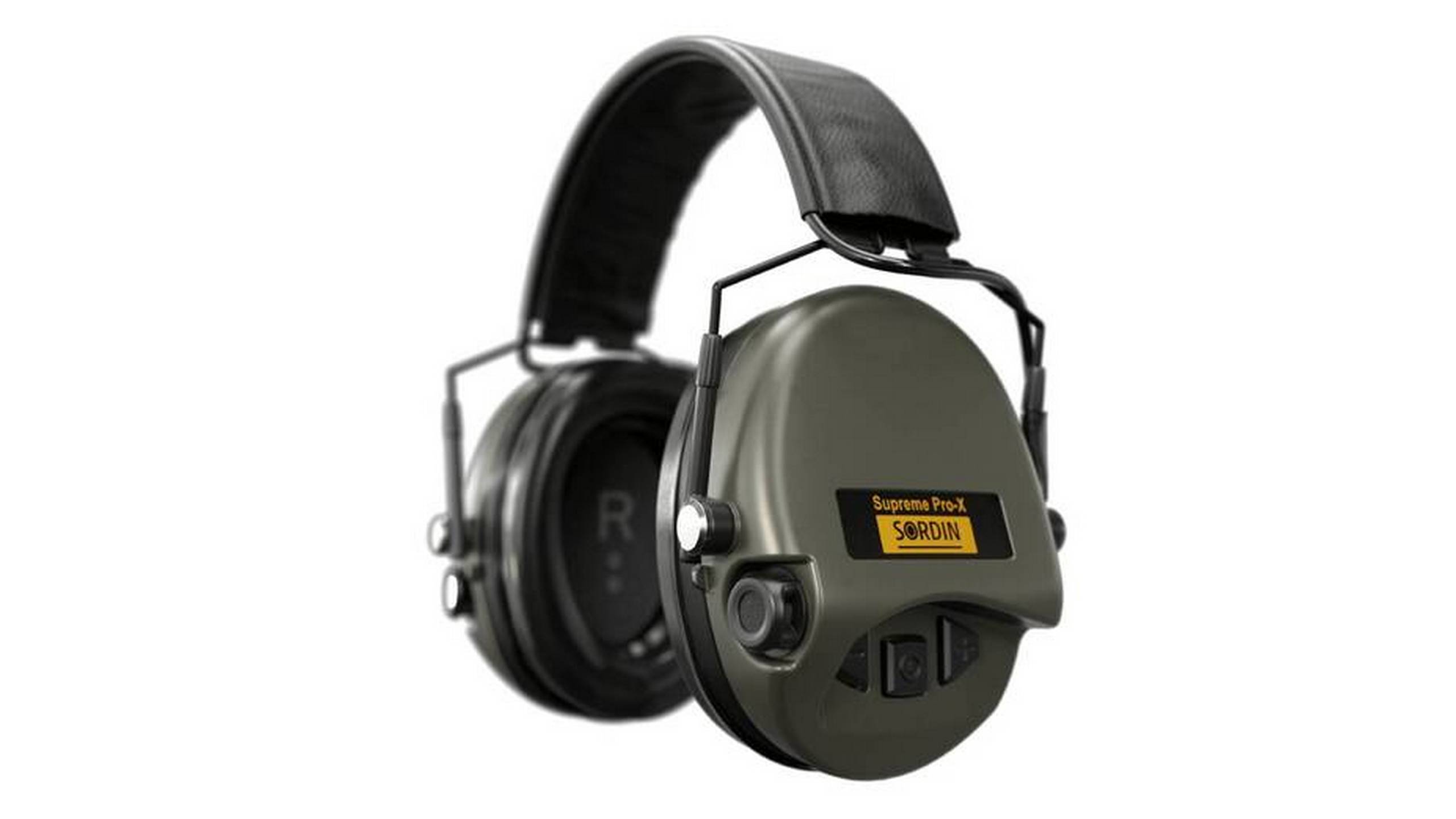 Sordin Supreme pro-X SFA Slim​ grün Gehörschutz