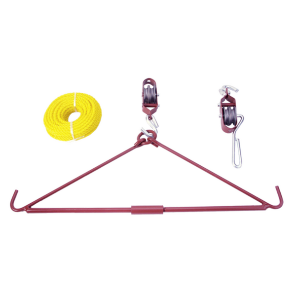 Fritzmann Aufbruchbügel mit Flaschenzug​ ca. 200 kg Gesamtzuggewicht