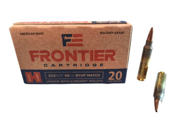 Hornady .223 Rem BTHP Frontier 68grs / 4