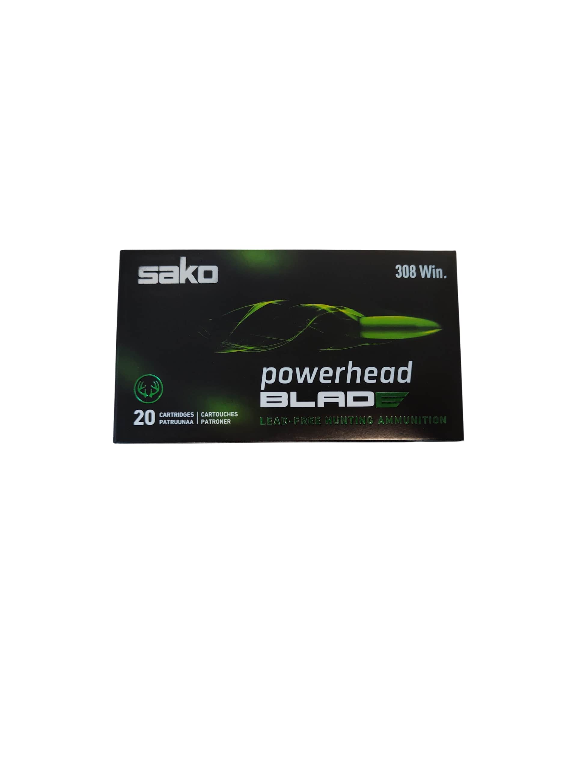 Sako .308 Win Powerhead Blade 162grs / 10