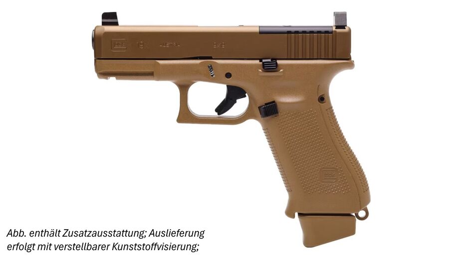 Glock G19X Gen5 MOS Crossover​ 9mmLuger Pistole